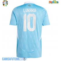 Camisa de time de futebol Bélgica Romelu Lukaku #10 Replicas 2º Equipamento Europeu 2024 Manga Curta